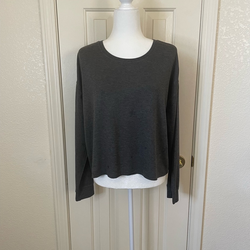 Thread & Supply Long Sleeves Top Crew Neck